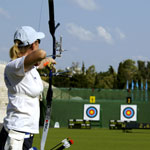 Photo from the Archery Tournament - Athens 2003.  ATHOC / PHOTO: A.N.A.
  ATHOC / PHOTO: A.N.A.